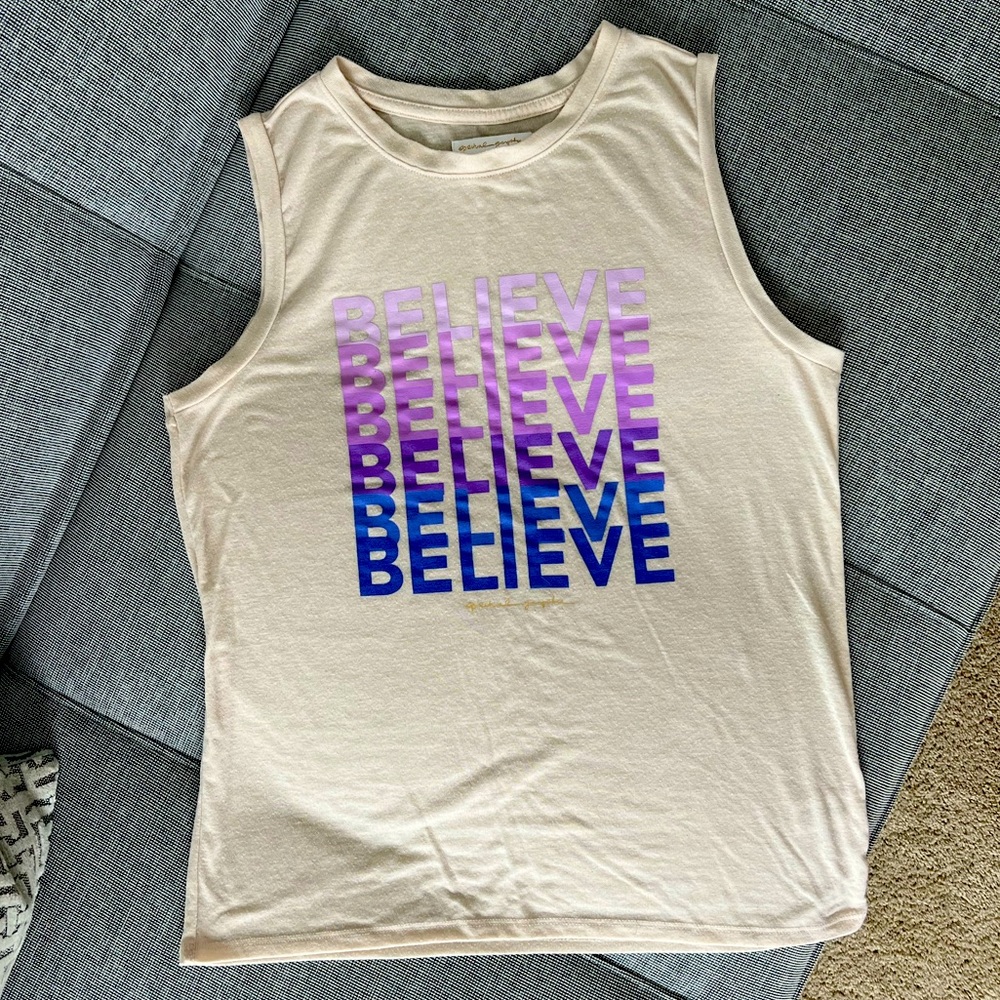 Spiritual Gangster Believe tank